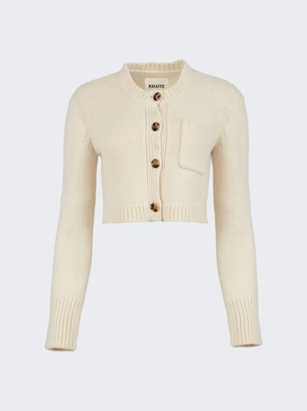 Khaite Lavan Cardigan Ivory