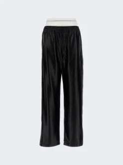 alexanderwang.t Layered Track Pants Black