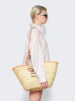 Jacquemus Le Panier Soli Bag Zebra