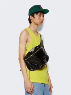 Gallery Dept Leather Travel Sack Black