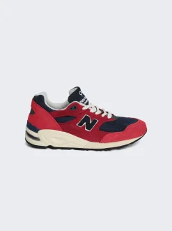 New Balance Made In Usa 990V2, Chrysanthemum And Navy