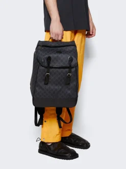Gucci Medium Backpack With Interlocking G Black