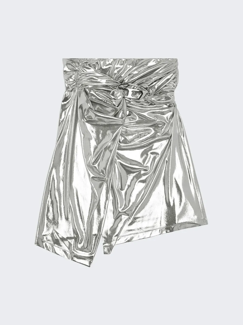 Diesel Melt Skirt Silver