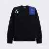 Fred Perry x Raf Simons Military Sweater Black