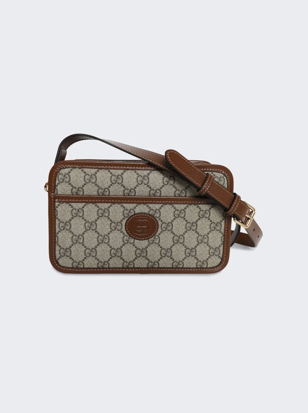 Gucci Mini Bag With Interlocking G Brown
