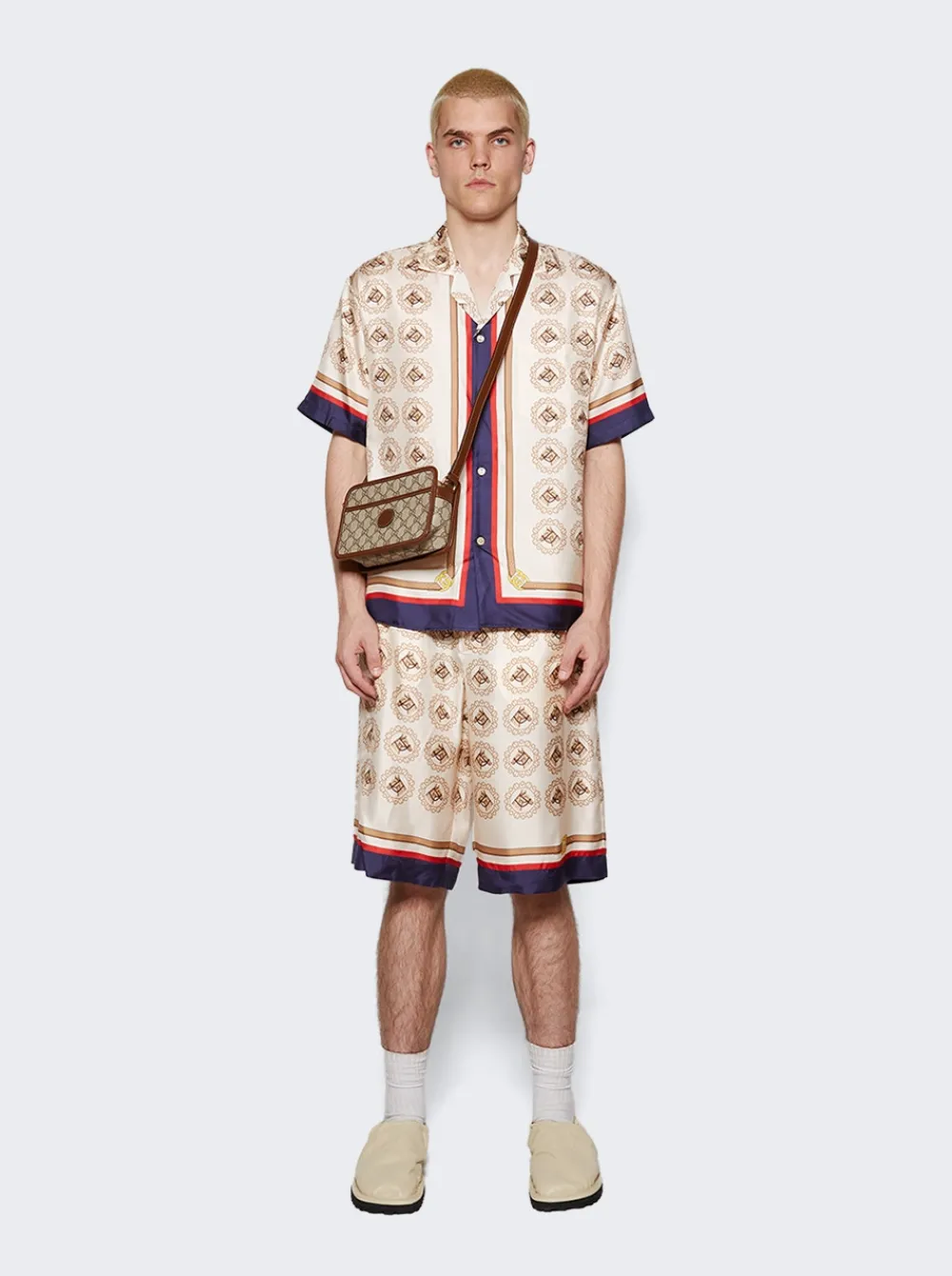 Gucci Mini Bag With Interlocking G Brown
