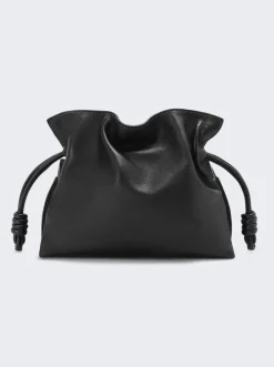 Loewe Mini Flamenco Clutch Black