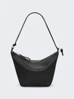 Loewe Mini Hammock Hobo Bag Black