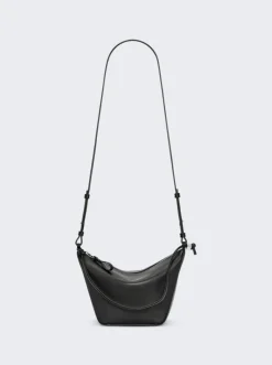 Loewe Mini Hammock Hobo Bag Black