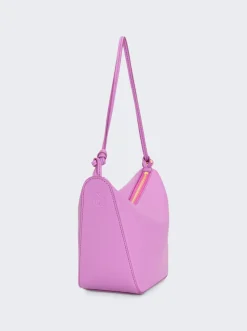 Loewe Mini Hammock Hobo Bag Rock Rose