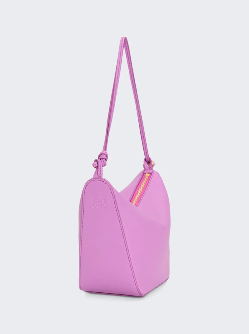 Loewe Mini Hammock Hobo Bag Rock Rose