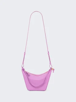 Loewe Mini Hammock Hobo Bag Rock Rose