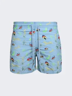 Vilebrequin Mistral Swim Shorts Divin Blue