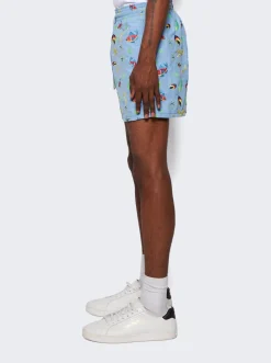 Vilebrequin Mistral Swim Shorts Divin Blue