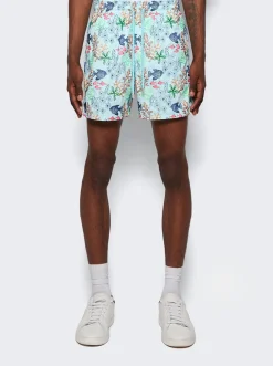Vilebrequin Mistral Swim Shorts Thalassa Blue