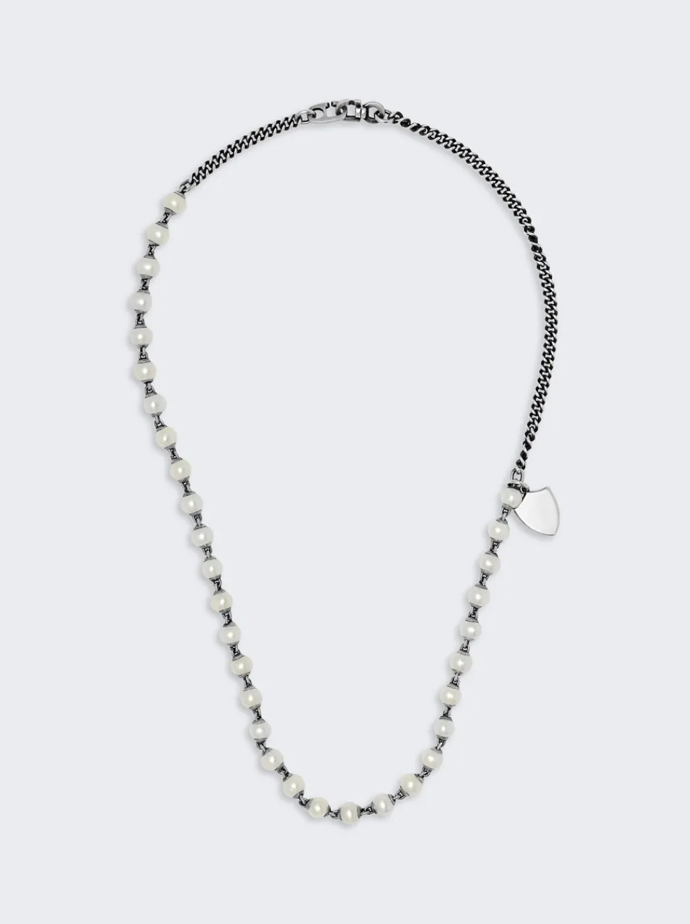 Maor Mondi Necklace With White Pearls Sterling Silver