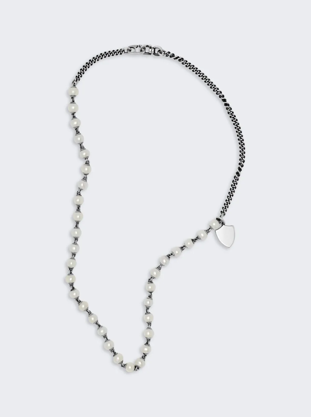 Maor Mondi Necklace With White Pearls Sterling Silver