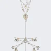 Rabanne Multi Sphere Bodychain Silver