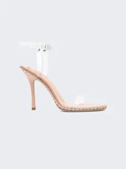 Alexander Wang Nova 105 Ankle Strap Sandal Peachy Nude