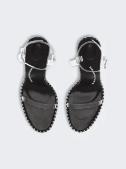 Alexander Wang Nova 105 Ankle Strap Sandal Black