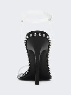 Alexander Wang Nova 105 Ankle Strap Sandal Black