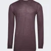 Rick Owens Oversized Sweater Purple