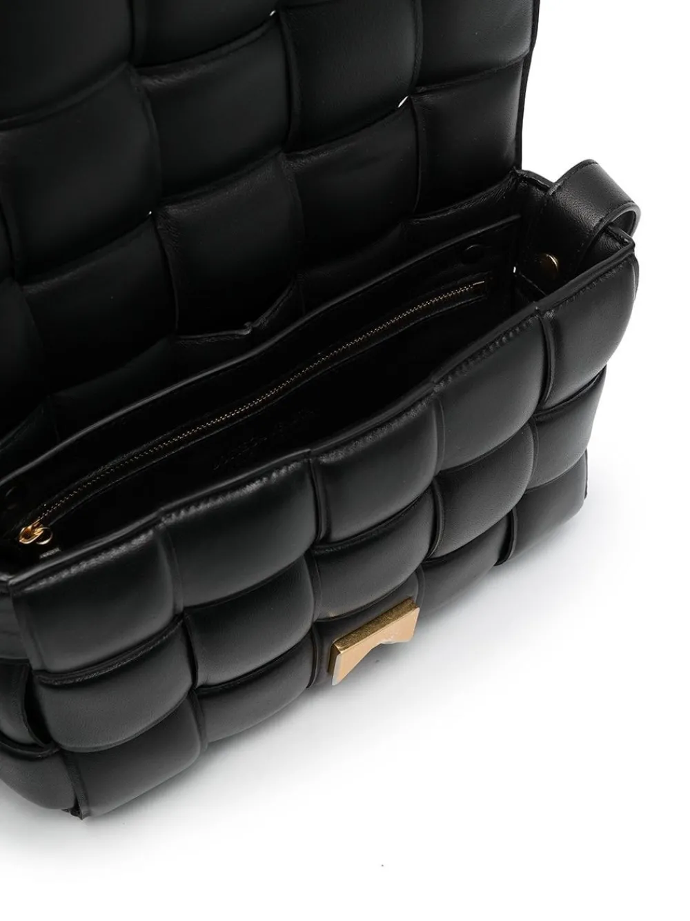 Bottega Veneta Padded Cassette Bag, Black