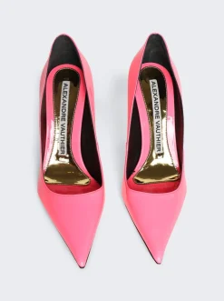 Alexandre Vauthier Patent Leather Pumps Fuchsia