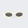 Loewe Paula'S Ibiza Loop Sunglasses Ivory And Smoke