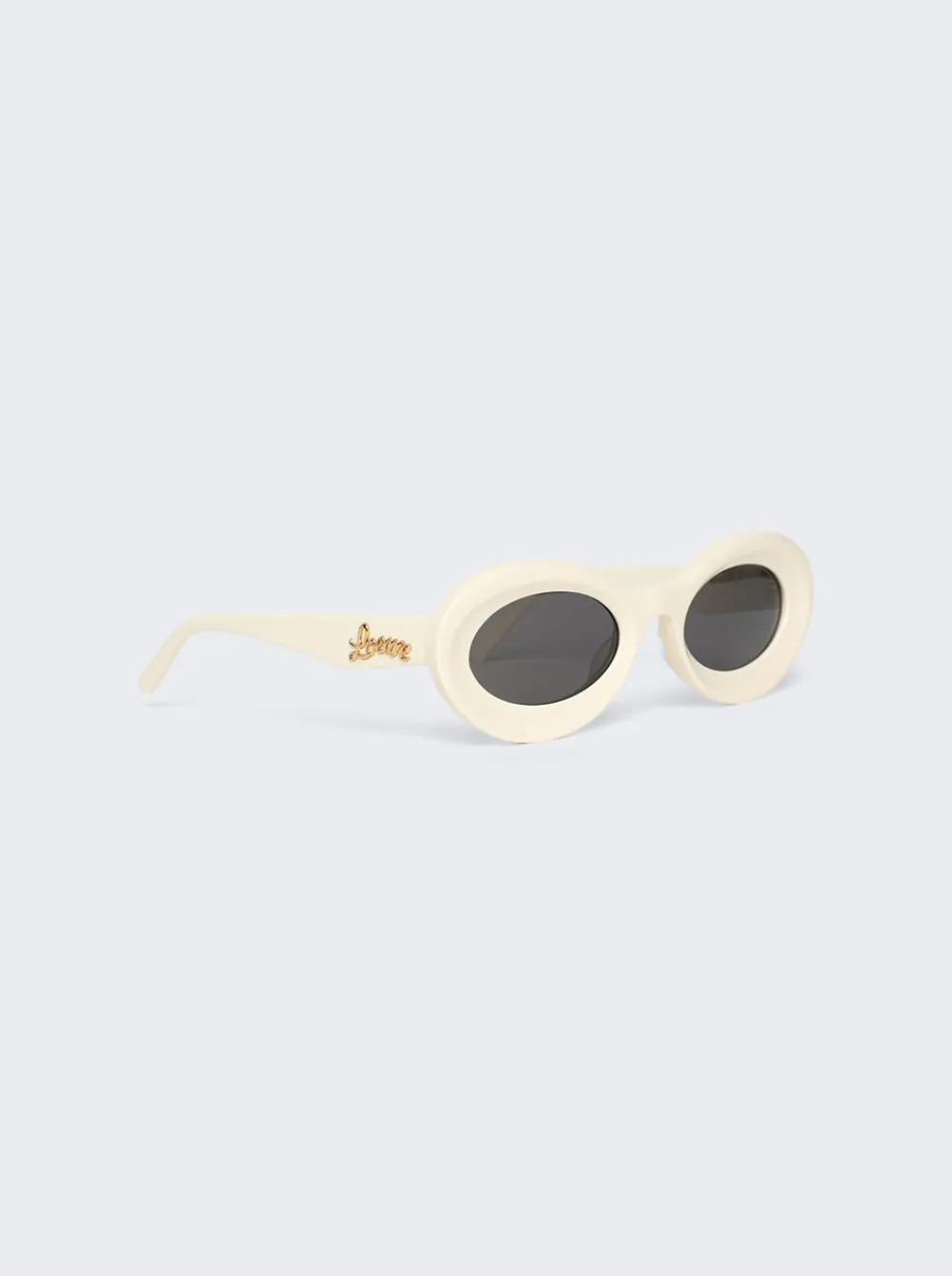 Loewe Paula'S Ibiza Loop Sunglasses Ivory And Smoke
