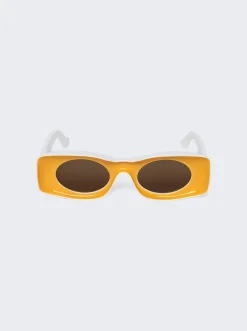 Loewe Paula'S Ibiza Original Sunglasses Shiny Yellow And Brown