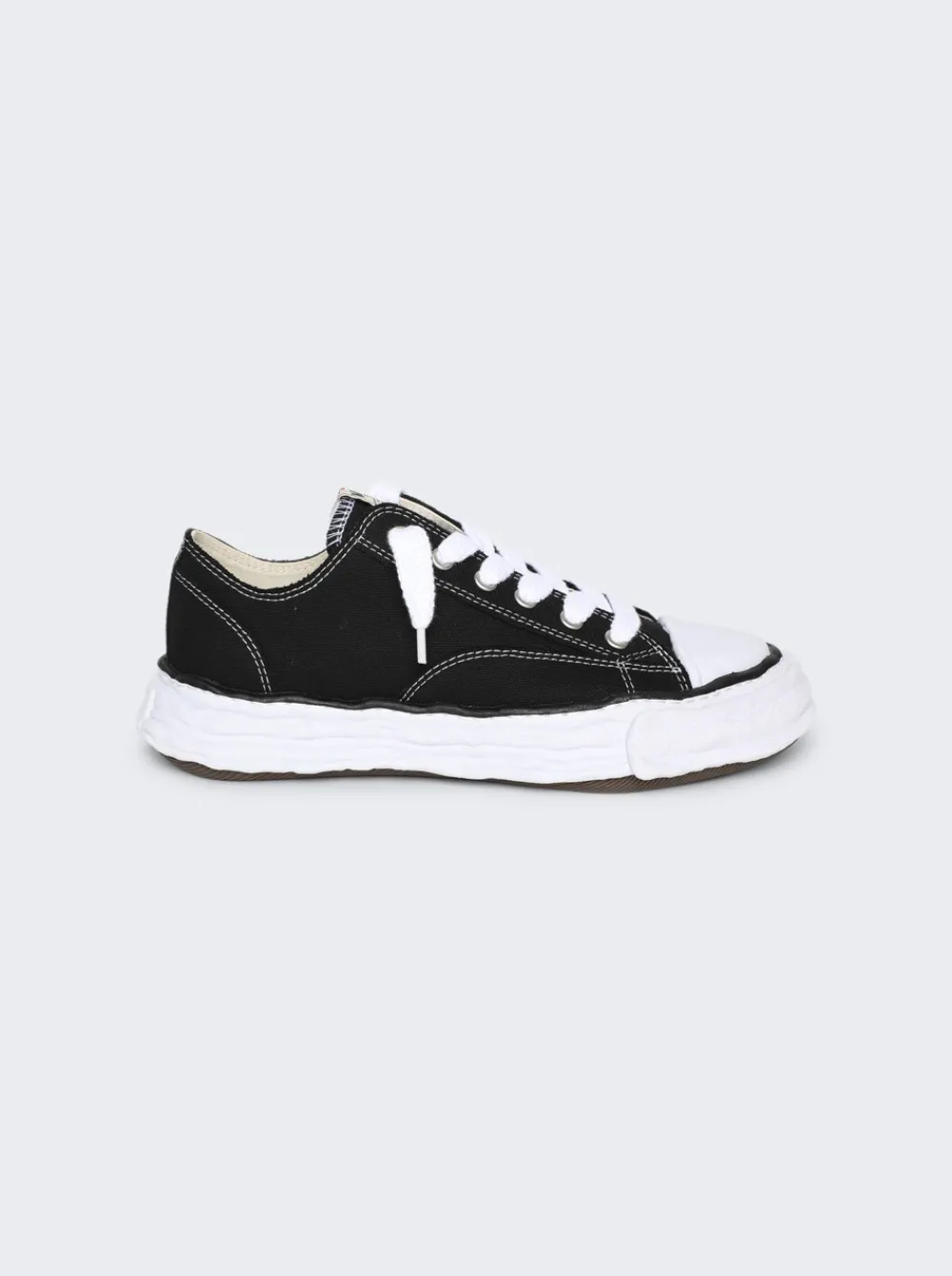 Maison MIHARA YASUHIRO Peterson 23 Low-Top Canvas Sneakers Black