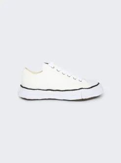 Maison MIHARA YASUHIRO Peterson 23 Low-Top Canvas Sneakers White