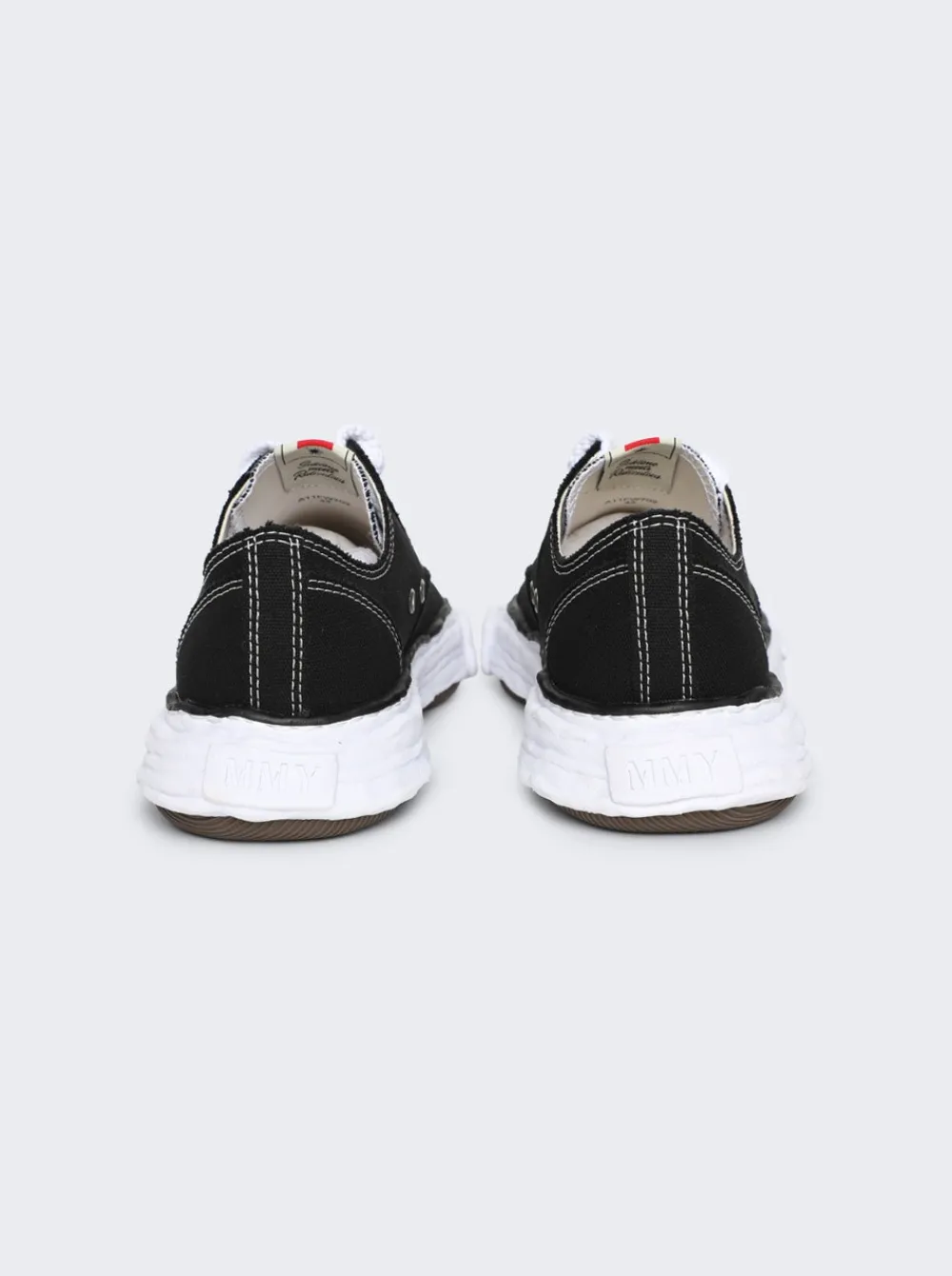 Maison MIHARA YASUHIRO Peterson 23 Low-Top Canvas Sneakers Black