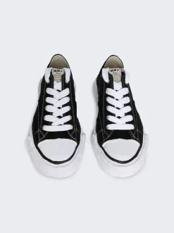 Maison MIHARA YASUHIRO Peterson 23 Low-Top Canvas Sneakers Black
