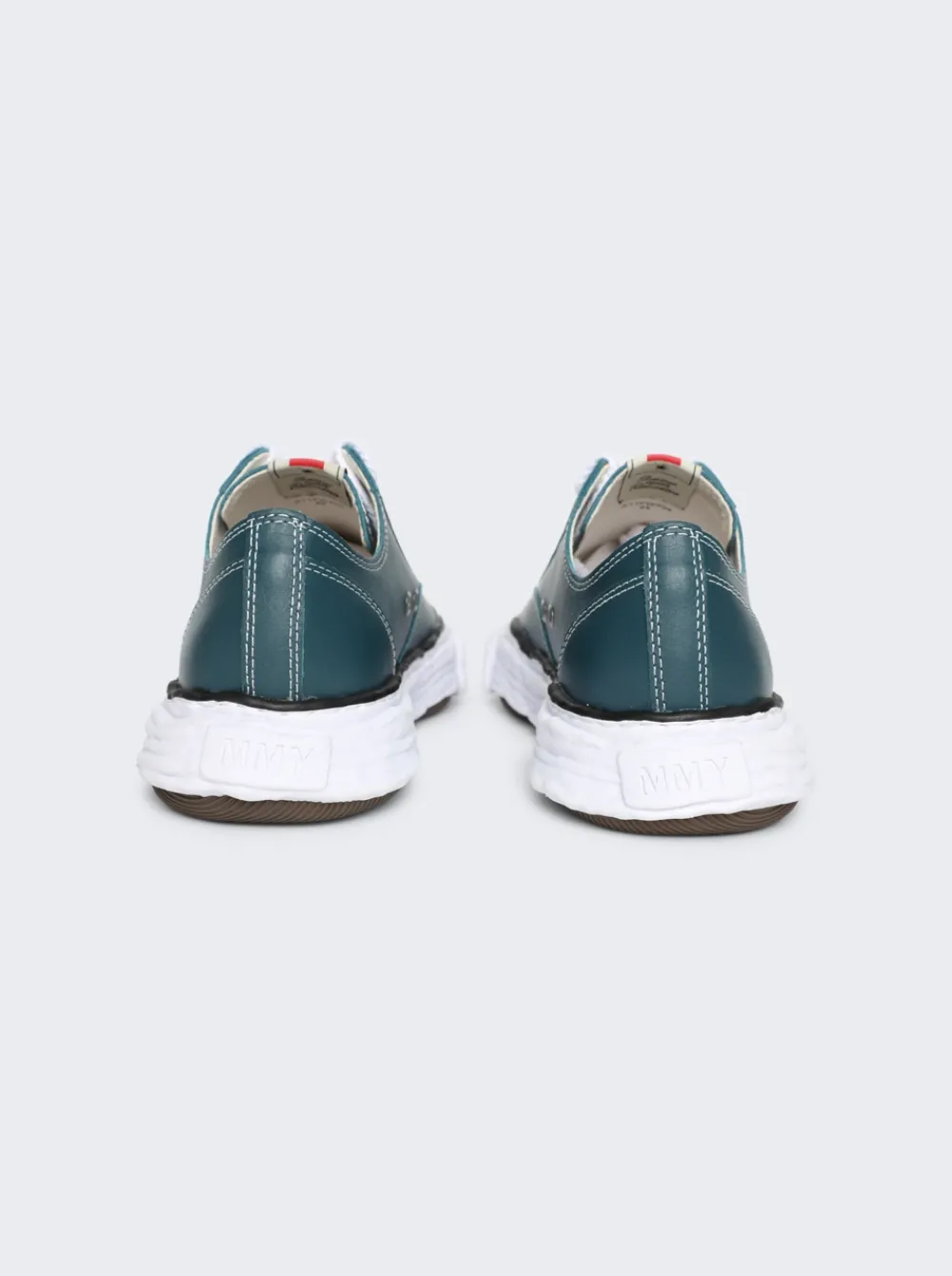 Maison MIHARA YASUHIRO Peterson 23 Low-Top Leather Sneakers Blue