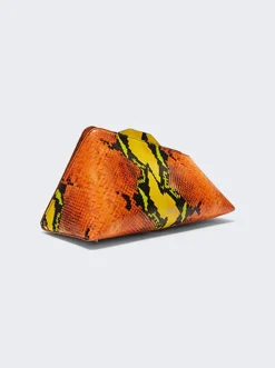 The Attico 8.30 Pm Clutch Orange