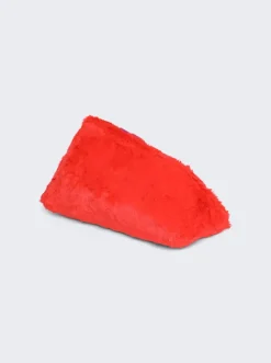 The Attico 8.30 Pm Clutch Red