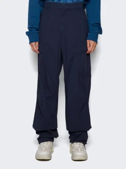 Givenchy Poplin Pants With Pockets Oil Blue