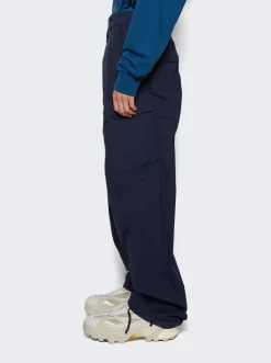 Givenchy Poplin Pants With Pockets Oil Blue