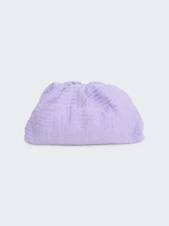 Bottega Veneta Pouch Bag Wisteria Silver