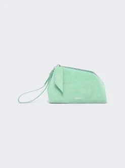 The Attico Pouch Dusty Green