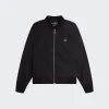 Fred Perry x Raf Simons Printed Bomber Jacket Black