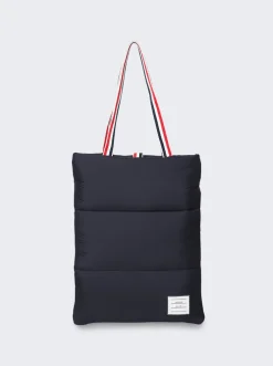 Thom Browne Puffer Tote Navy