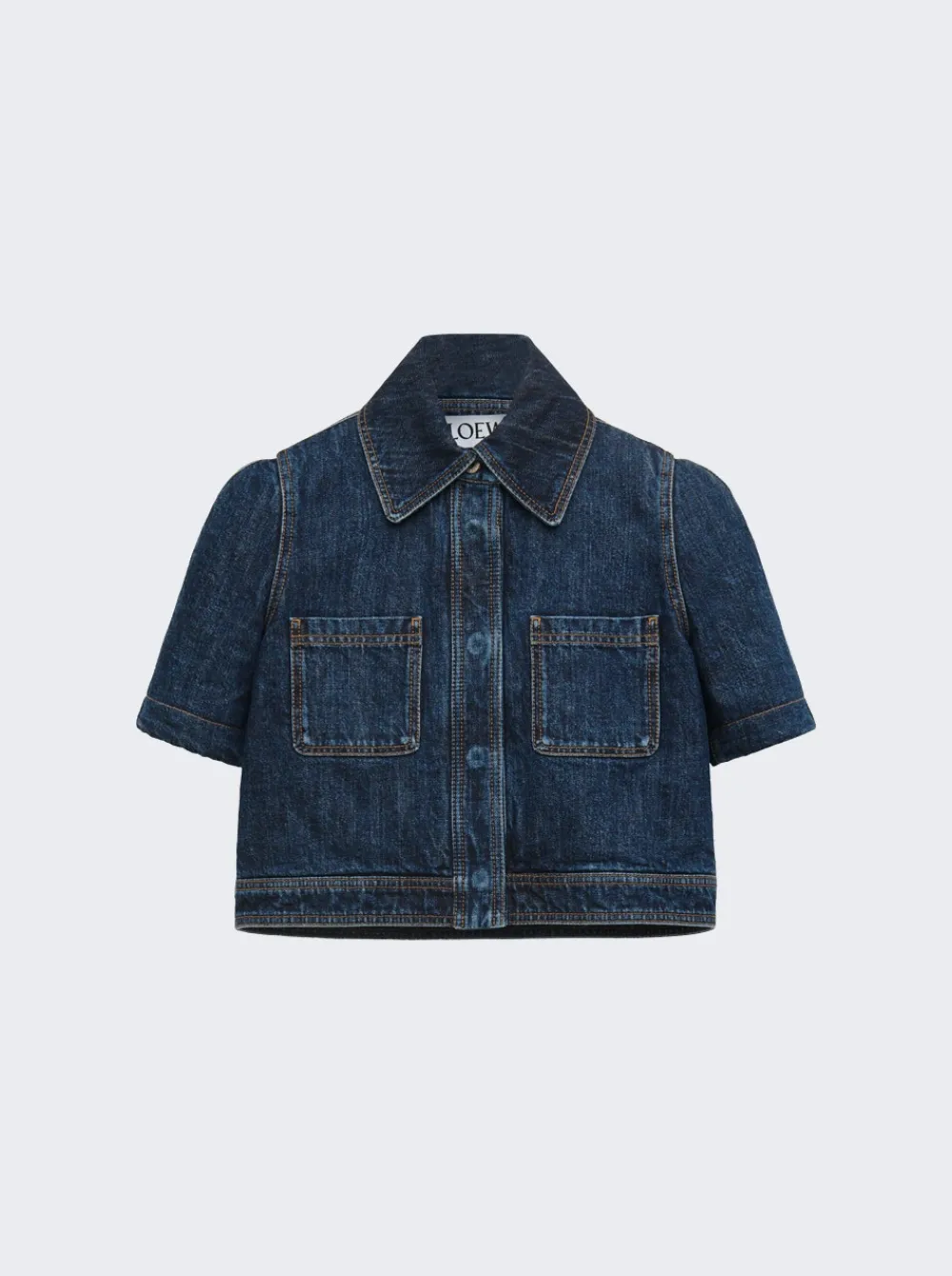 Loewe Reproportioned Denim Jacket Navy