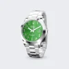 PRIVATE LABEL LONDON Rolex Datejust 36Mm Green Dial