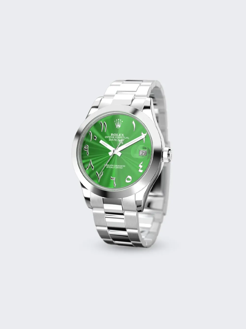 PRIVATE LABEL LONDON Rolex Datejust 36Mm Green Dial