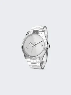 PRIVATE LABEL LONDON Rolex Datejust White Diamond Scattered Bezel White Dial Gem Set Starsign Oyster Bracelet