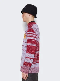 Marni Round Neck Sweater Iris Blue