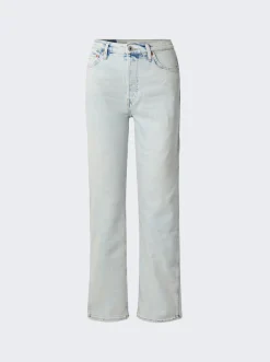 Re/Done 90S High Rise Loose Jeans Vapor Wave Blue